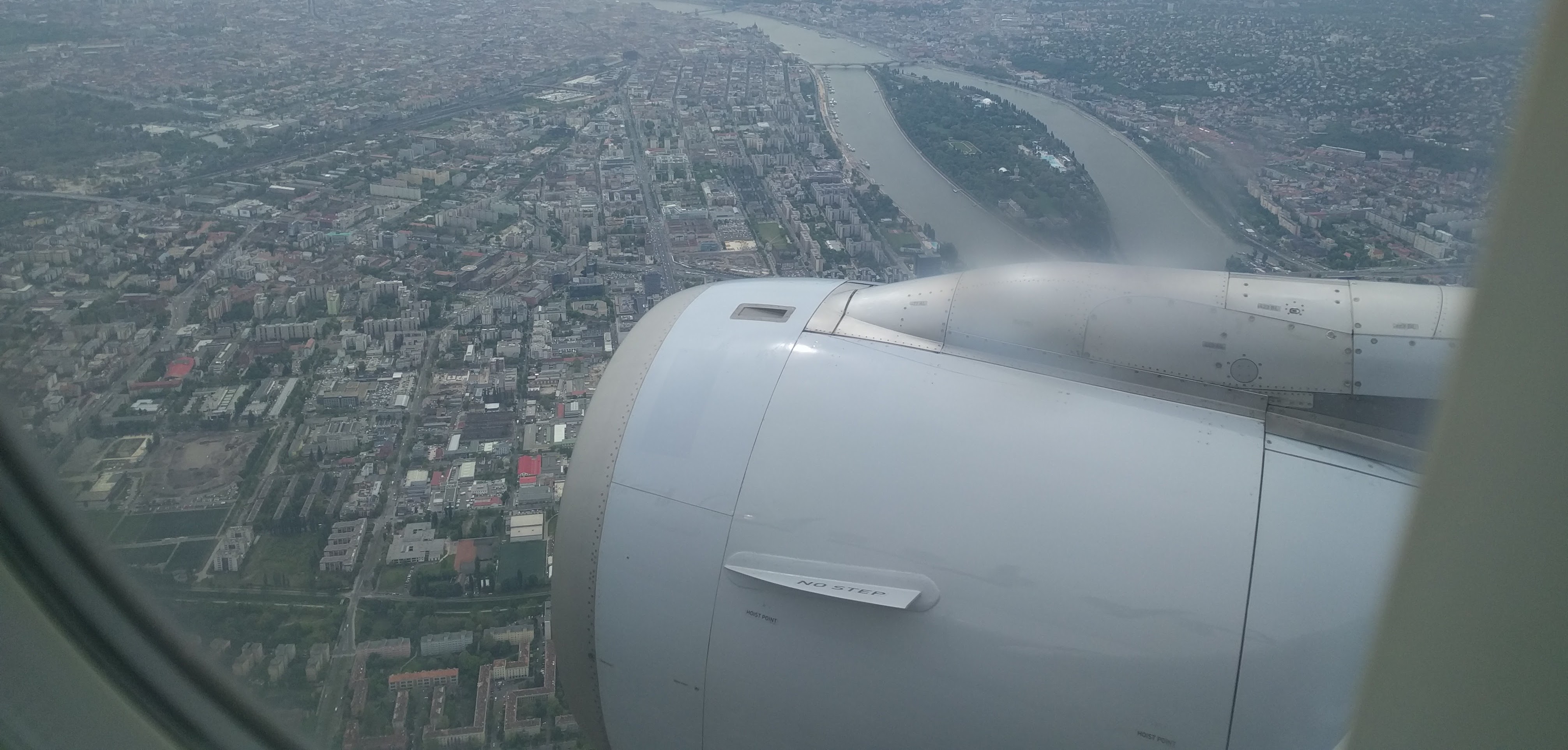 Landing in Budapest for the second time
